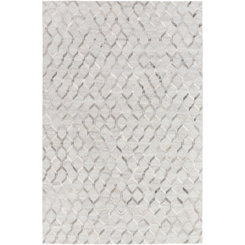 Surya Medora MOD-1010 96x120" Rectangle Modern Fabric Area Rug in Charcoal/Gray
