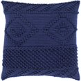 thumbnail image 1 of Merdo Hand Woven Cottage Pillow Cover in Dark Blue, 1 of 4