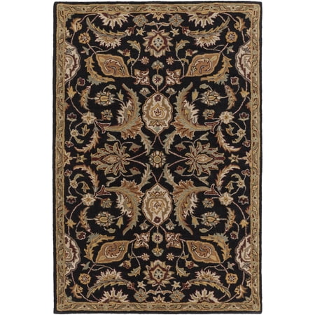 Art of Knot Middleton Amelia Black 7'6" x 9'6" Traditional Oriental Area Rug