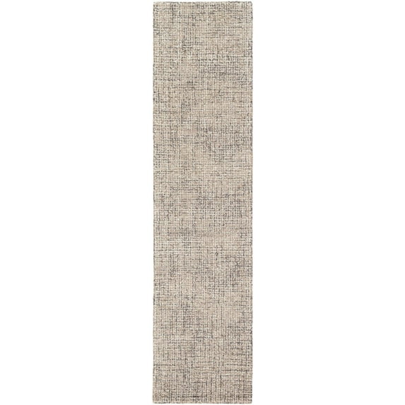 Surya Modern Aiden Wool 12' x 15' Area Rugs With Gray And Ivory AEN1005-1215