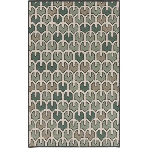 Surya Modern Alameda Wool 5' x 8' Area Rugs