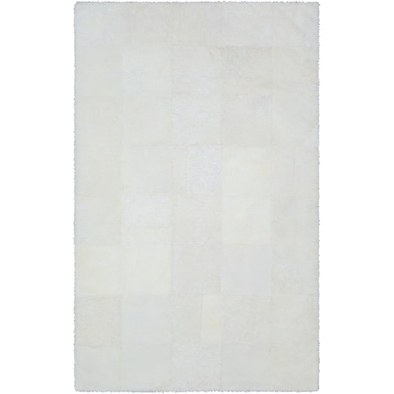 Surya Modern Calidus Sheepskin 8' x 10' Area Rugs With Cream Finish