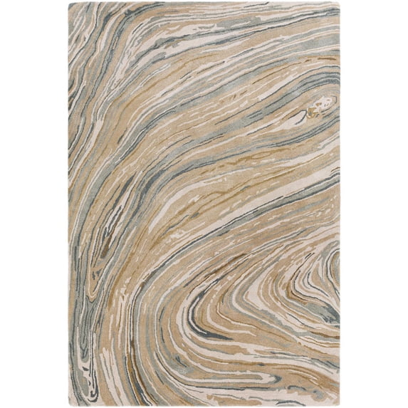 Surya Modern Kavita Viscose And Wool 8' Round Area Rugs KVT2309-8RD