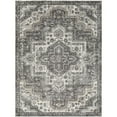 thumbnail image 1 of Surya Montana MTN-2301 63 x 84" Rectangle Fabric Rug in Charcoal/Black, 1 of 7