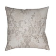 thumbnail image 1 of Surya Moody Damask Distressed Outdoor Throw Pillow, 1 of 7
