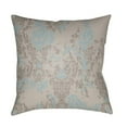 thumbnail image 1 of Surya Moody Damask Distressed Outdoor Throw Pillow, 1 of 7