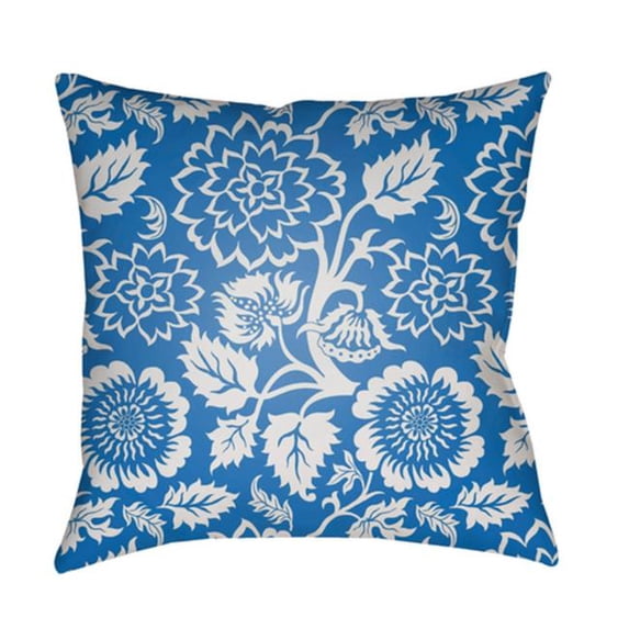 Surya Moody Floral 22" x 22" Large Square Throw Pillow MF019-2222