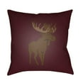 thumbnail image 1 of Surya Moose 18" x 18" Medium Square Throw Pillow MOO003-1818, 1 of 2