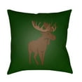 thumbnail image 1 of Surya  Moose 18 x 18 x 4 in. Throw Pillow - Green - Medium, 1 of 1