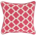 thumbnail image 1 of Surya Morrocan Printed Lattice 18" x 18" Pillow With Down Insert MPL006-1818D, 1 of 2