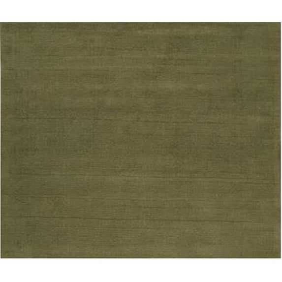 Livabliss M329-99SQ Mystique Rug- 100 Pct Wool- Hand Crafted- Green- 99 SQUA