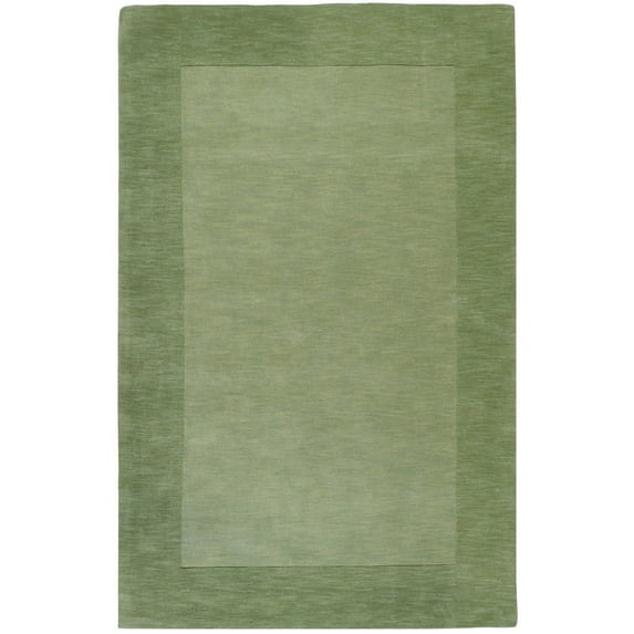 Surya Mystique Green Border Area Rug