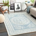 thumbnail image 1 of Surya NCS2304-46 4 x 6 ft. Newcastle Hand Tufted Rug, Denim & Cream, 1 of 6