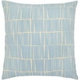 thumbnail image 1 of Surya Natur NTR-009 13x20" Lumbar Cotton Pillow Cover in Light Blue/Light Beige, 1 of 3