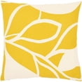 thumbnail image 1 of Surya Natur NTR-015 13x20" Lumbar Cotton Pillow Cover in Mustard Yellow/Beige, 1 of 3