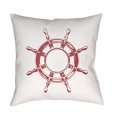 thumbnail image 1 of Surya  Nautical II 18 x 18 x 4 in. Throw Pillow - Red - Medium, 1 of 2