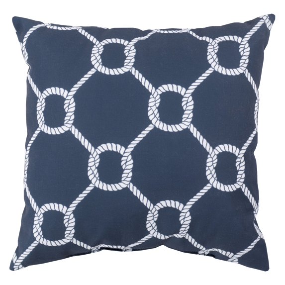 Surya Nautical Roped Outdoor Pillow