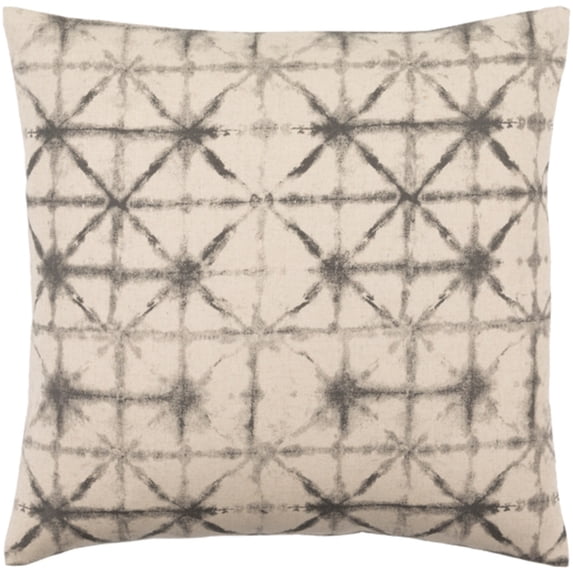 Modern NEB002-1818D Square 18" x 18" Pillow Cover + Down Insert