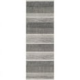 thumbnail image 1 of Surya Nepali NPI-2303 31 x 87" Runner Fabric Area Rug in Black/Gray/Slate, 1 of 6