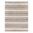 thumbnail image 1 of Surya Neutrals FLS-2301 96 x 120" Rectangle Wool Area Rug in Cream/Charcoal, 1 of 7