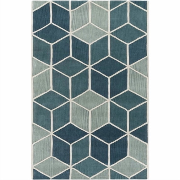 Geometric OAS1124-268 Runner Rug Rectangle 2'6" x 8'