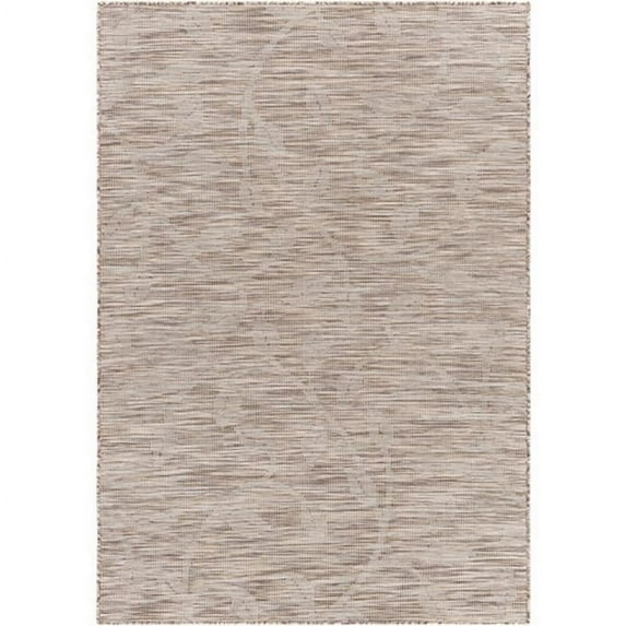 Surya Pasadena PSA-2318 92 x 120" Rectangle Fabric Rug in Brown/Tan/Light Beige