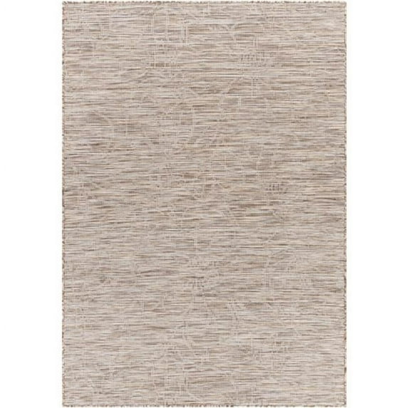 Surya Pasadena PSA-2325 30 x 48" Rectangle Fabric Rug in Brown/Tan/Light Beige
