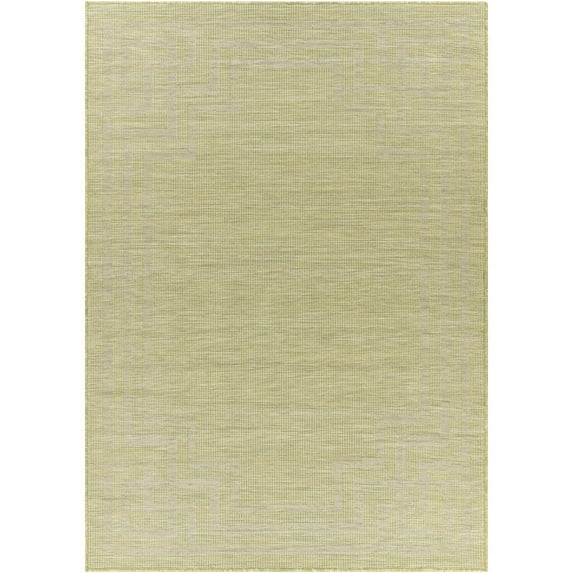 Surya Pasadena PSA-2348 30 x 48" Rectangle Traditional Fabric Rug in Sage Green