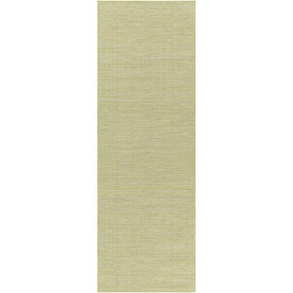 Surya Pasadena PSA-2372 30 x 87" Runner Fabric Rug in Sage Green