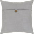 thumbnail image 1 of Solid Border PLP006-1818P Square 18" x 18" Pillow Cover + Poly Insert, 1 of 1