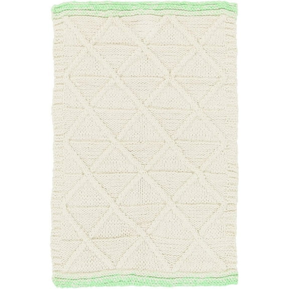 Surya Pepper Lime/Beige Geometric Area Rug