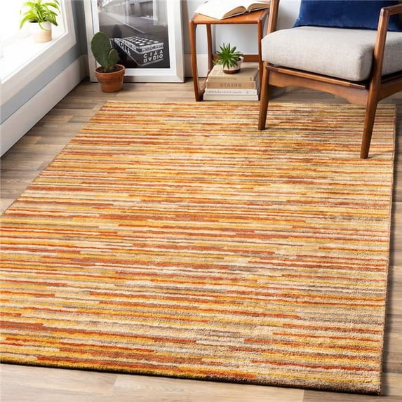 Surya QTZ5036-268 2 ft. 6 in. x 8 ft. Quartz Hand Tufted Rug - 100 Percent Viscose