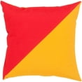 thumbnail image 1 of Surya  Rain 20 x 20 x 4 in. Throw Pillow - Orange - Medium, 1 of 1