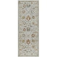 thumbnail image 1 of Surya Reina 31x87" Traditional Polyester Rug - Gray/Cream/Denim/Mustard/Olive, 1 of 2