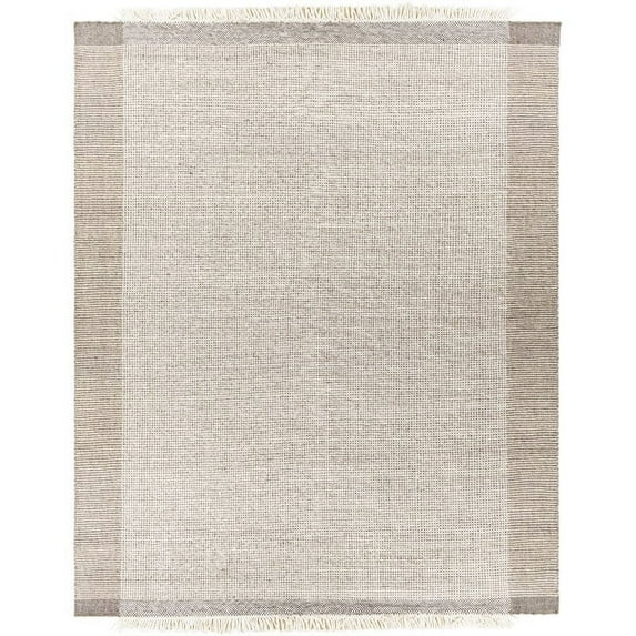 Surya Reliance RLI-2301 96x120" Rectangle Modern Wool Area Rug in Brown/Beige