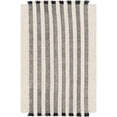 thumbnail image 1 of Surya Reliance RLI-2302 60x90" Rectangle Wool Area Rug in Black/Light Beige, 1 of 7