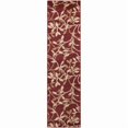 thumbnail image 1 of Surya Riley RLY-5011 24x89" Runner Traditional Fabric Rug in Burgundy Red/Tan, 1 of 6