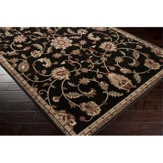 Surya Rug  Rug - Jet Black - 8 ft.