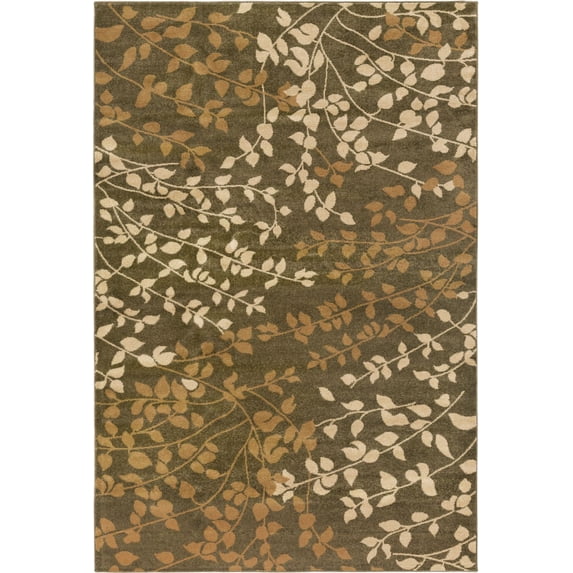 Surya River Home RVH-1002 Dark Green 7'6" x 10'6" Rug