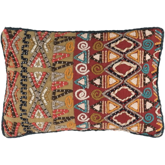 Surya Rokel 13" x 19" Small Lumbar Pillow Cover ROK001-1319
