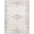 thumbnail image 1 of Surya Roma ROM-2346 63 x 85" Rectangle Fabric Rug in Charcoal/Light Gray/White, 1 of 7