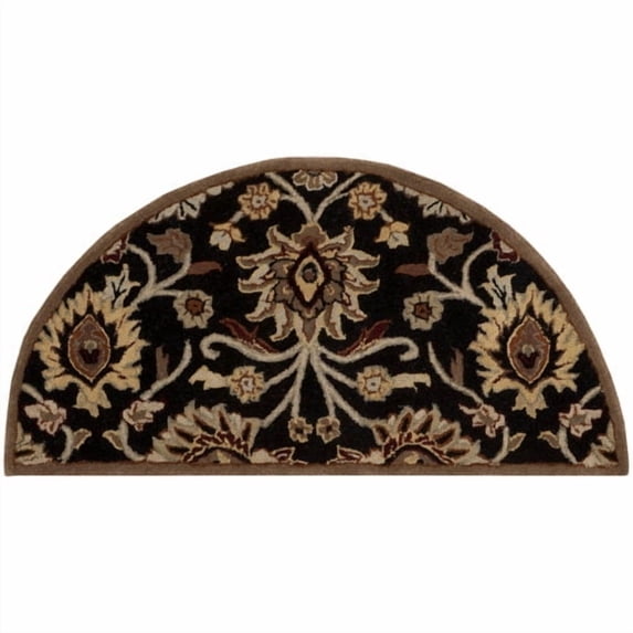 Surya Caesar Hand-Tufted Black/Brown Area Rug