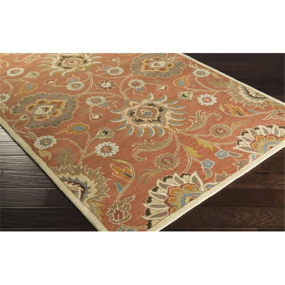 Surya Rug Hand Tufted Area Rug - Red/Pink - 9 x 12 ft.