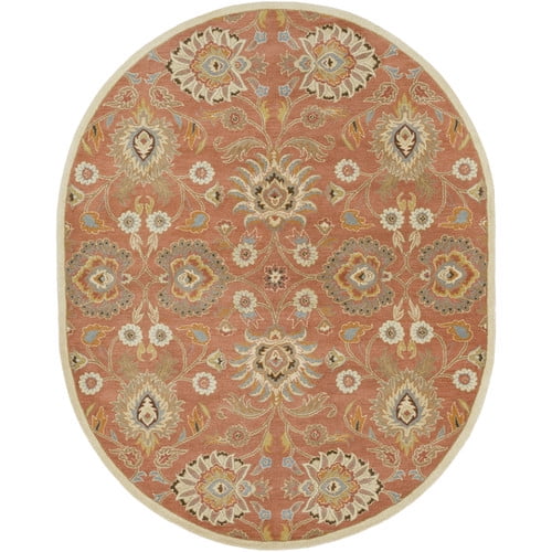 Surya Caesar Hand-Tufted Burnt Orange Area Rug