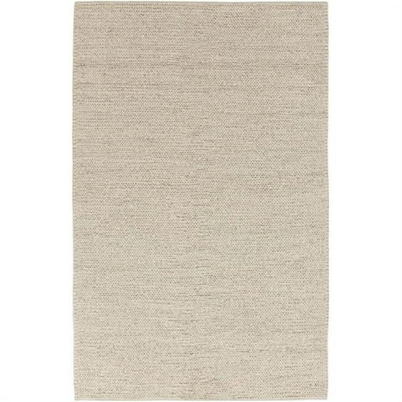 Surya Rug TCA202-58 Rectangle White with Ivory Area Rug 5 x 8 ft.