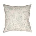 thumbnail image 1 of Shells III 20 x 20 x 4 Throw Pillow, 1 of 2