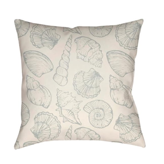 Shells III 20 x 20 x 4 Throw Pillow