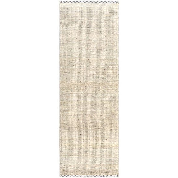 Sadie Hand Woven Area Rug - Tan - 2'6" x 8'