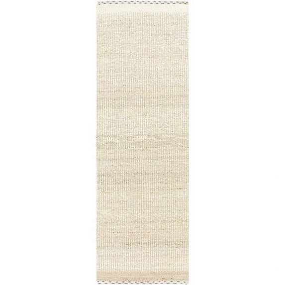 Surya Sadie SID-2304 30x96" Runner Cottage Wool Area Rug in Beige