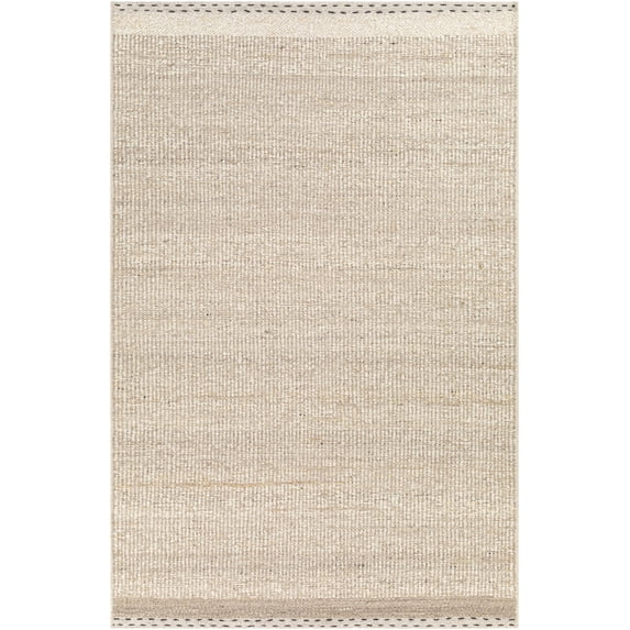 Sadie Hand Woven Cottage Rugs in Light Beige